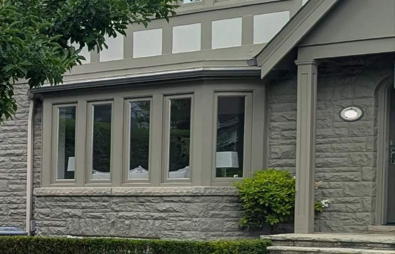 Windows at a residential property maintained by Clover